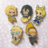 BNHA Plush Enamel Pins