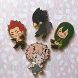BNHA Plush Enamel Pins