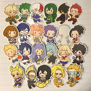 BNHA Plush Stickers