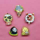 Studio Ghibli × Sweets Enamel Pins [Set 1]
