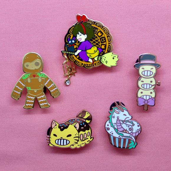 Studio Ghibli × Sweets Enamel Pins [Set 2]