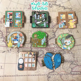 A Peek into Worlds Enamel Pins