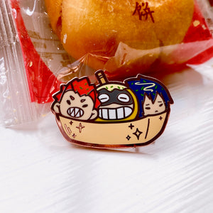 Hero Takoyaki Enamel Pin