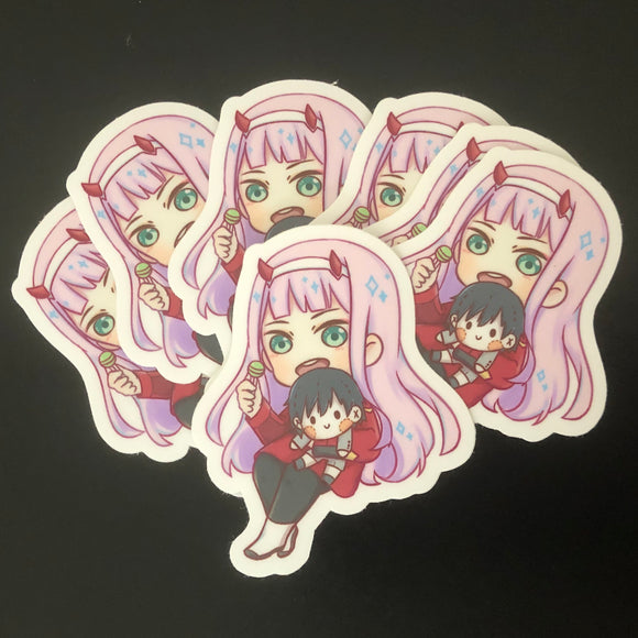 Zero Two Sticker