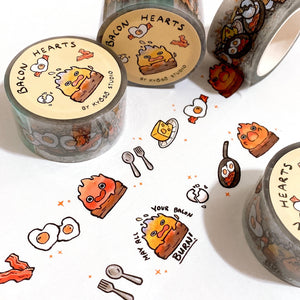 Bacon Hearts Washi Tape
