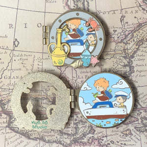 A Peek into Worlds Enamel Pins