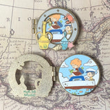 A Peek into Worlds Enamel Pins